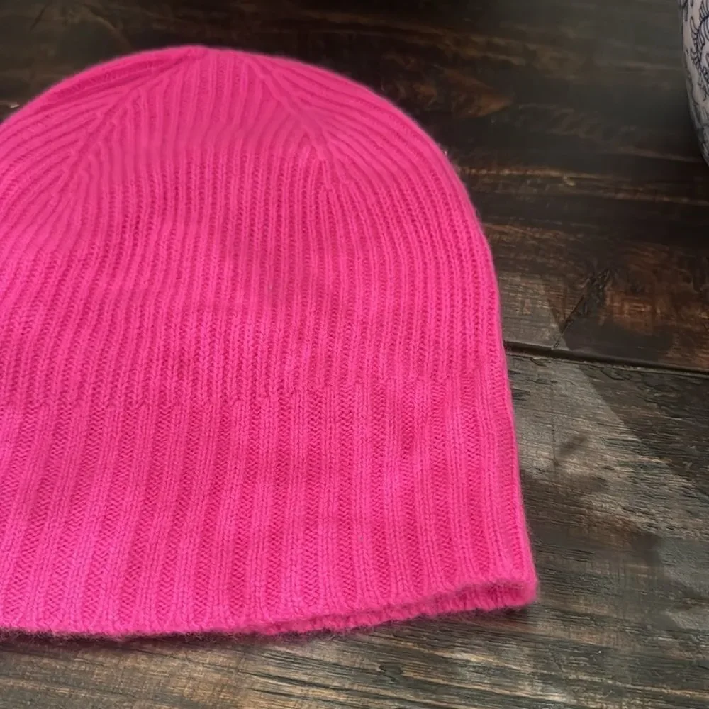 NWT Nordstrom cashmere beanie